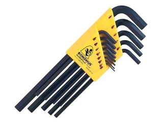 Long Arm SAE Hex Key Set, 13 Piece