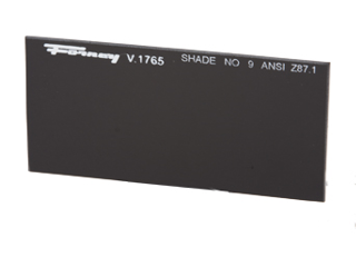 Replacement Lens Shade No. 9, 4-1/4 In X 2 In (Hardened)