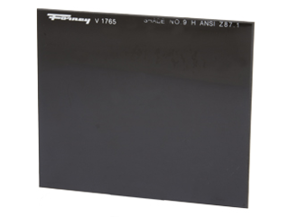 Replacement Lens Shade No. 9, 5-1/4 In X 4-1/2 In (Hardened)