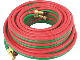 Oxy-Acetylene Hose Set, 1/4 In X 50 Ft