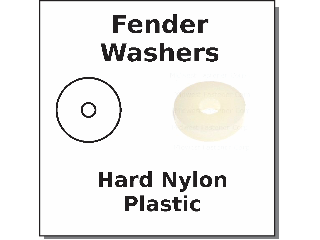 Fender Washer Nylon (Sizes)