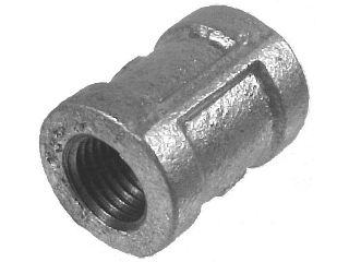 Schedule 40 Galvanized Malleable Coupling
