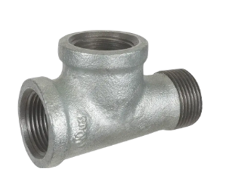 Street Service Tee Galvanized 150 Lb, 1 In