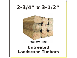 Landscape Timber, Untreated