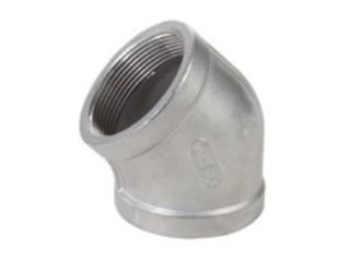 Stainless Steel Threaded 45 Degree Elbow (Sizes)