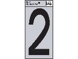House Numbers 6" Reflective Stik-On (0 thru 9)