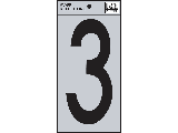 House Numbers 6" Reflective Stik-On (0 thru 9)