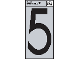 House Numbers 6" Reflective Stik-On (0 thru 9)