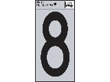 House Numbers 6" Reflective Stik-On (0 thru 9)