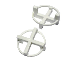 4 Corner Tile Spacer 1/8 In, 100 Pk