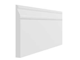 Base Board, 9/16 In x 5 1/4 In x 8 Ft (Colors)