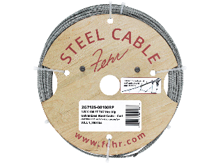Hot Dip Galvanized 7x7 Aircraft Cable (Sizes)