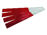 Reflective Marking Tape Kit 2 In x 18 In, 4 Pk