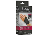 Black Neoprene Wrist Support Bandage, 7 to 11 In