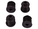 Do it Best Plastic Caster Socket Insert 1 In (4-Pack)