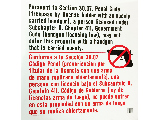 Open Carry of Handgun Prohibited