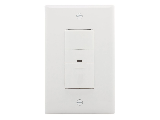 Residential Single Pole Motion Sensor Switch, White