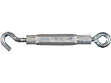 Aluminum Turnbuckle Hook & Eye 1/2 In x 17 In