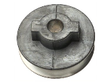 V Belt Pulley #A 2-1/2 In Diameter x 1/2 In Bore
