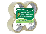 Duck Clear Packaging Tape 1.88 In x 54.6 yd, 4 Pk