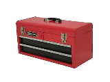 Homak 2 Drawer Steel Toolbox, 20 In