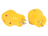 RV 90 Deg Adapter, 15A (M)/30A (F)