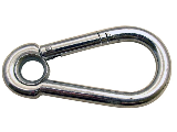 Spring Snap Hook with Grommet Eye (Sizes)