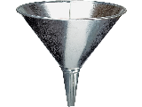 LubriMatic Steel Funnel, 2 qt