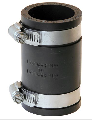 Flexible Coupling, 1-1/4 In x 1-1/4 In