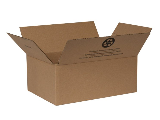 Duck Cardboard Box, 8 In x 11 3/4 In 32 Lb Capacity