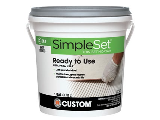 Pre-Mixed Tile & Stone Thin Set Mortar White Gallon