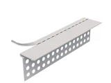 Vinyl Rip Bead L-Trim Corner Bead, 1/2 In x 10 Ft
