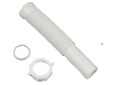 PVC Tailpiece Pipe Extension, 1 1/4 In x 9 In