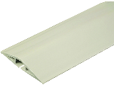 Rubber Floor Channel 15 Ft, Ivory