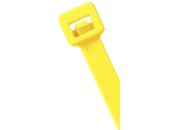 Standard 11 In Fluorescent Yellow Cable Tie, 100 Pk
