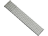 Stainless Steel 18 Gauge Brad Nail, 1000 Pack (Sizes)