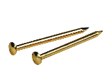Brass Escutcheon Pins 3/4 In, 1 Oz