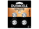 Lithium Duracell Battery 3V CR2032, 4 Pk