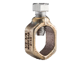 Silicone Bronze Ground Rod Clamp, 1/2 In & 5/8 In