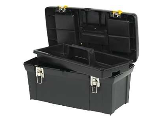 Stanley Toolbox with tray Black/Yellow, 24 In