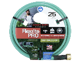 Flexrite water hose, heavy-duty garden hose, 5/8 garden hose, kink-resistant water hose, 25 ft water hose, scuff-resistant hose, crush-proof couplings, high burst strength, 400 PSI hose, landscaping hose, professional gardening hose.