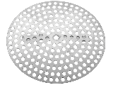 Shower Drain Cover, 3-3/8 In