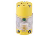 Eaton 2-Pole 15A 125 VAC Lighted Connector
