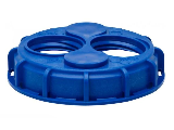 Dual Bung IBC Center Cap, 6 In
