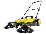 Karcher Push Sweeper 5.25 Gallon Hopper, 26 In Working Width