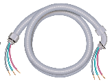 10 AWG THHN Insulated Wire Whip, 3/4 In x 6 Ft