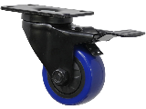 Swivel TPU Caster 3 In with Total Lock Brake