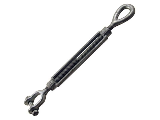 Forged Eye & Jaw Turnbuckle Galvanized, 1/2 In x 9 In