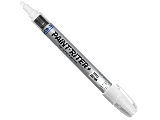 Markal® Paintstik® 4 3/4 x 11/16 B Marker, White, 12/Box