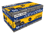 Vulcan Black Trash Bags 42 Ga, 50 Ct